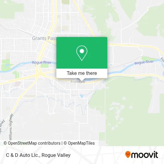 C & D Auto Llc. map