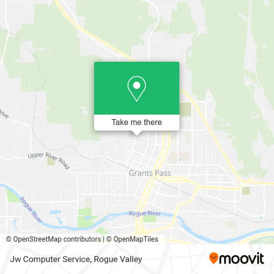 Jw Computer Service map