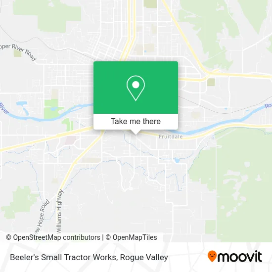 Beeler's Small Tractor Works map