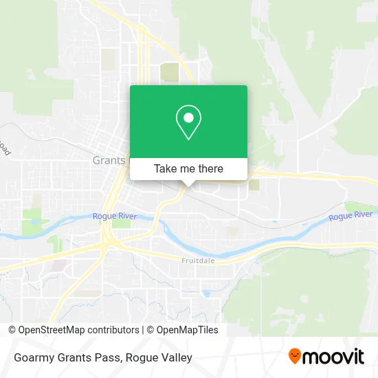 Goarmy Grants Pass map