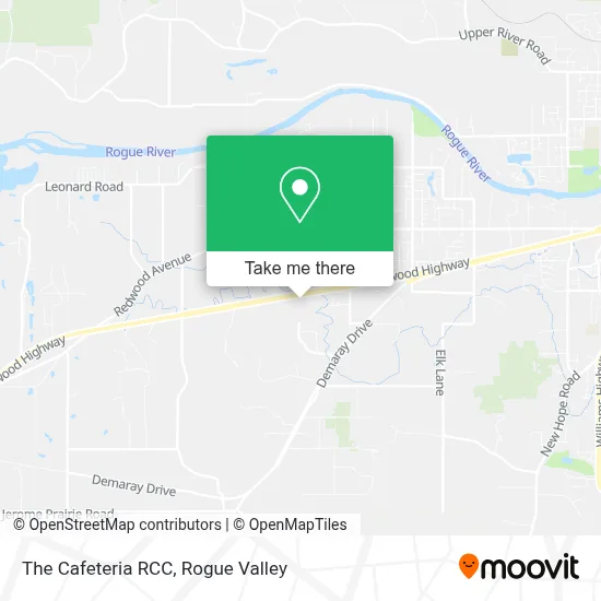 The Cafeteria RCC map