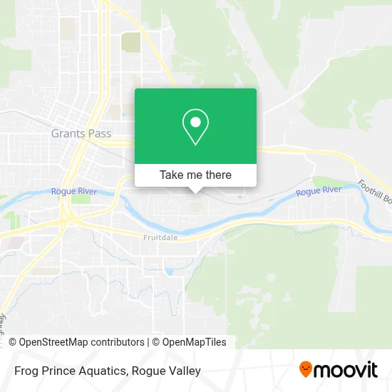 Frog Prince Aquatics map