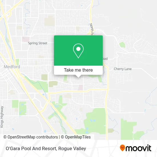 O'Gara Pool And Resort map