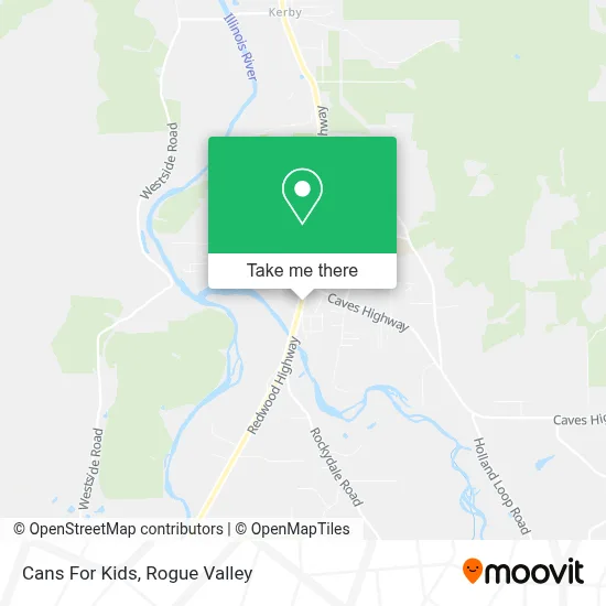 Cans For Kids map
