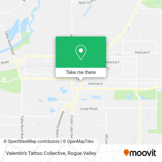 Valentin's Tattoo Collective map