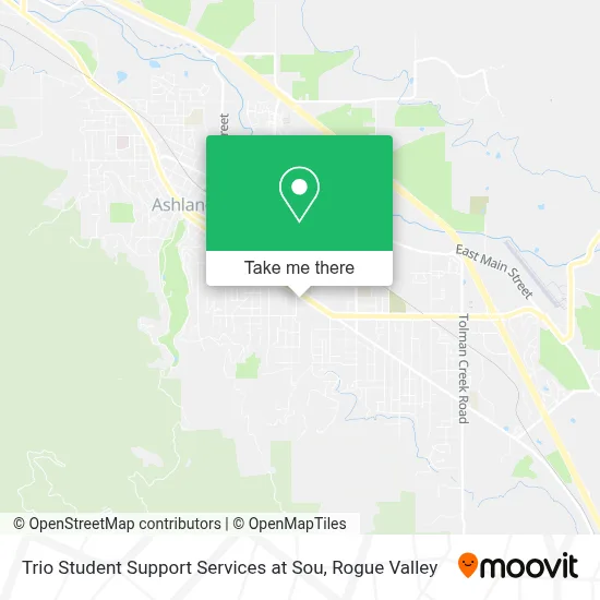 Trio Student Support Services at Sou map