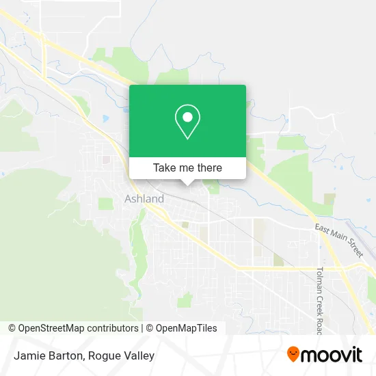 Jamie Barton map
