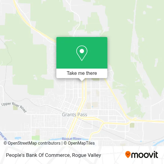 People's Bank Of Commerce map