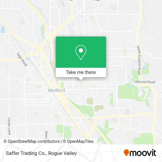 Saffer Trading Co. map