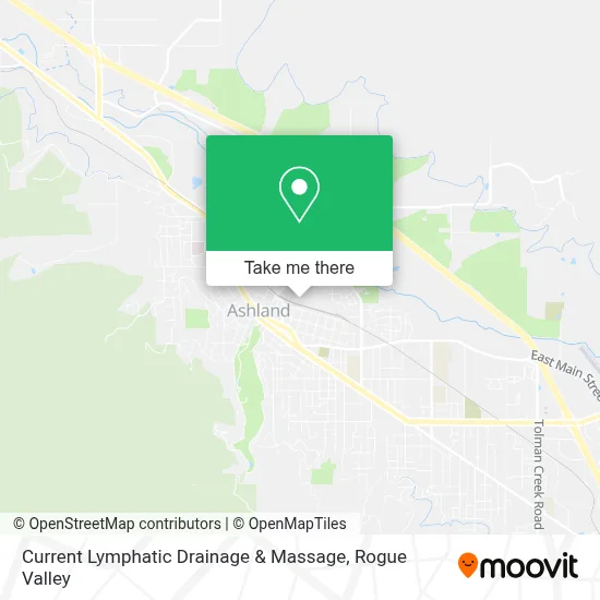 Current Lymphatic Drainage & Massage map