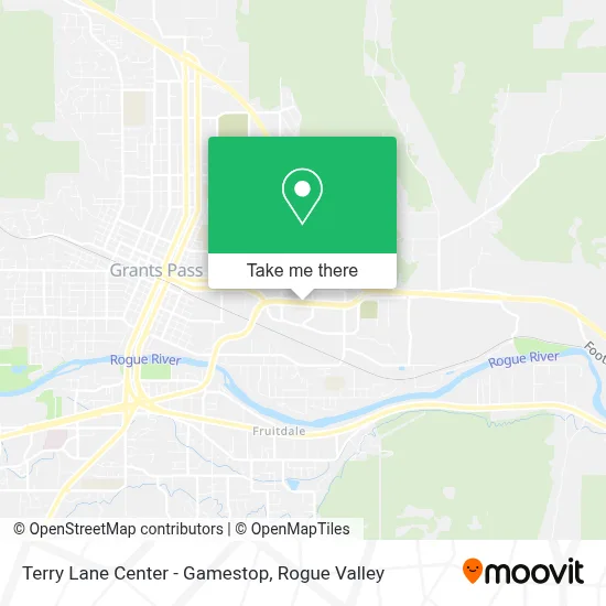 Terry Lane Center - Gamestop map