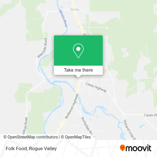 Folk Food map