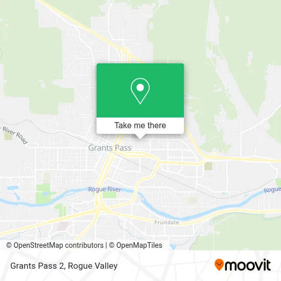 Grants Pass 2 map