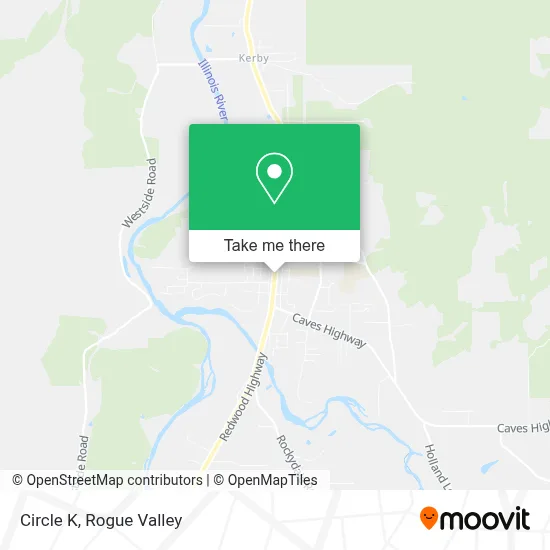 Circle K map