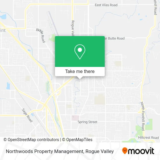 Northwoods Property Management map