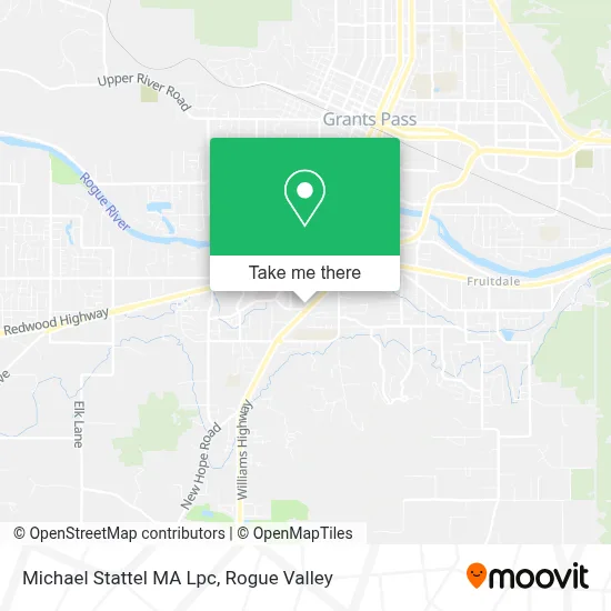 Michael Stattel MA Lpc map