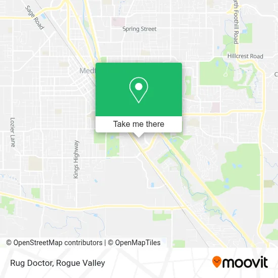 Rug Doctor map