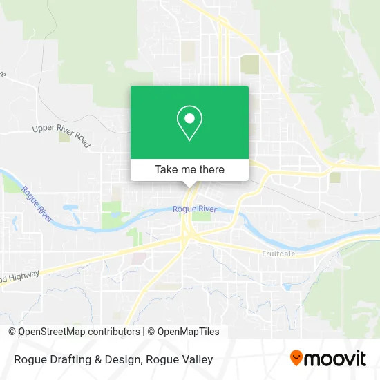 Rogue Drafting & Design map
