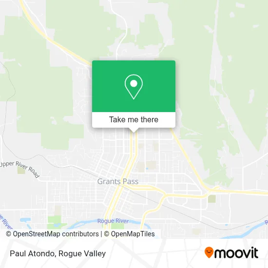 Paul Atondo map