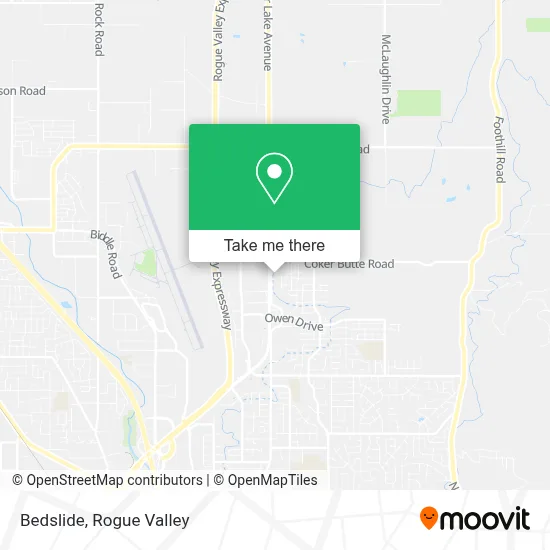 Bedslide map