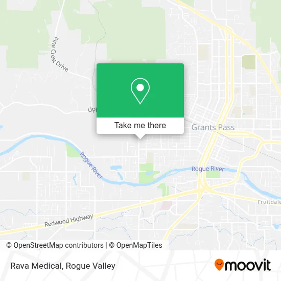 Rava Medical map