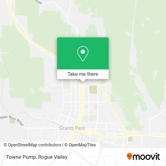 Towne Pump map