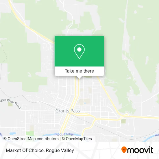 Market Of Choice map