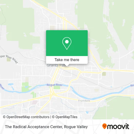 The Radical Acceptance Center map