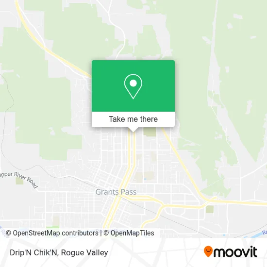 Drip'N Chik'N map