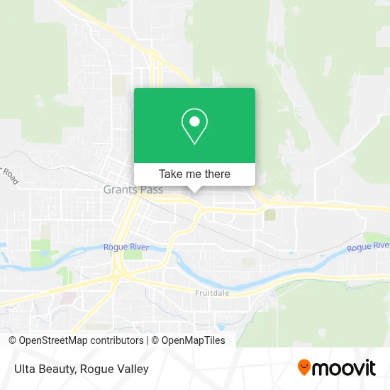 Ulta Beauty map