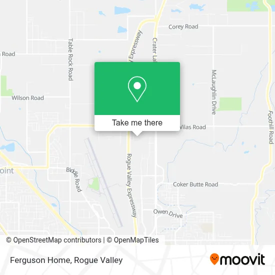 Ferguson Home map