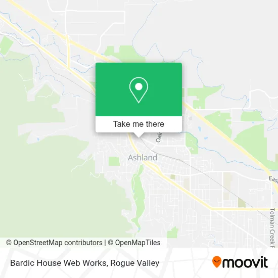Bardic House Web Works map