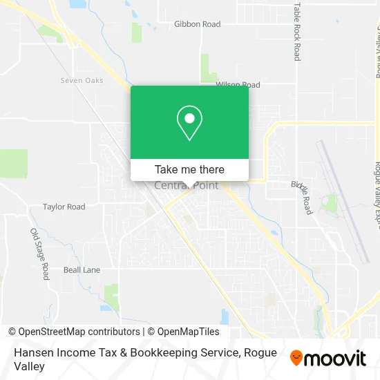 Hansen Income Tax & Bookkeeping Service map