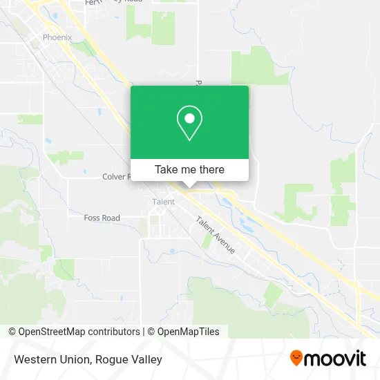 Western Union map
