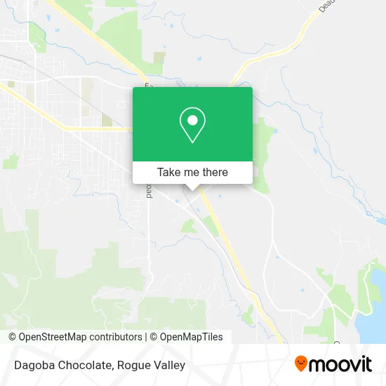 Dagoba Chocolate map