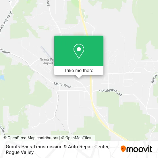 Grants Pass Transmission & Auto Repair Center map