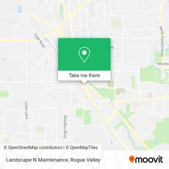 Landscape N Maintenance map