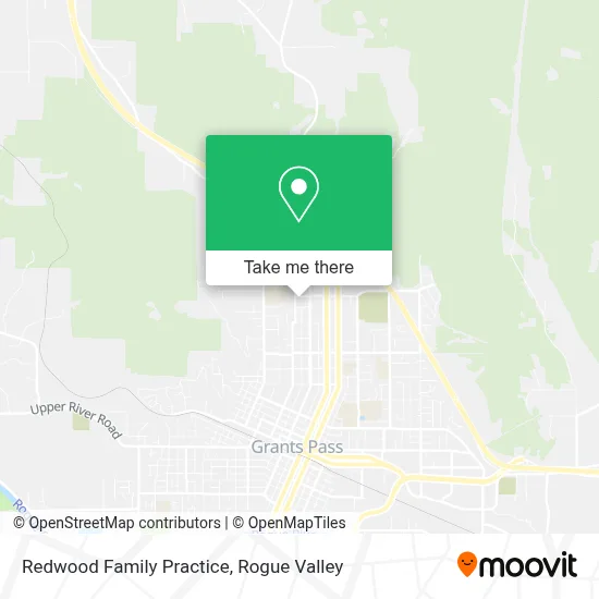 Redwood Family Practice map