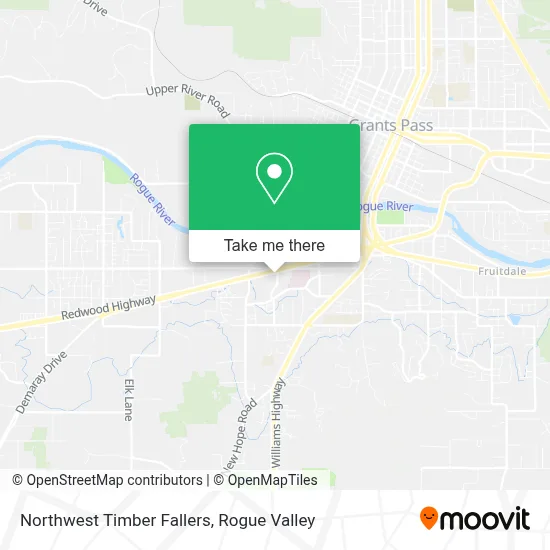 Northwest Timber Fallers map