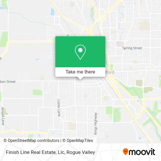 Finish Line Real Estate, Llc map
