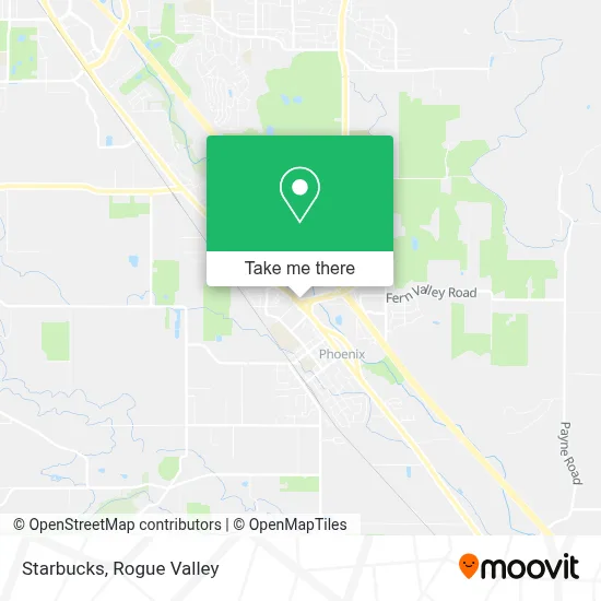 Starbucks map