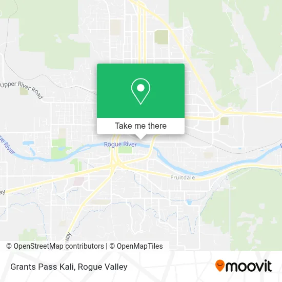 Grants Pass Kali map