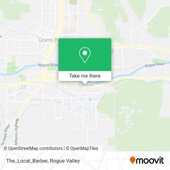 The_Local_Barber map