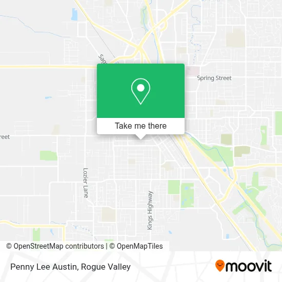 Penny Lee Austin map