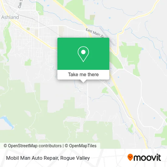 Mobil Man Auto Repair map