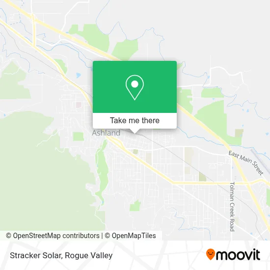 Stracker Solar map