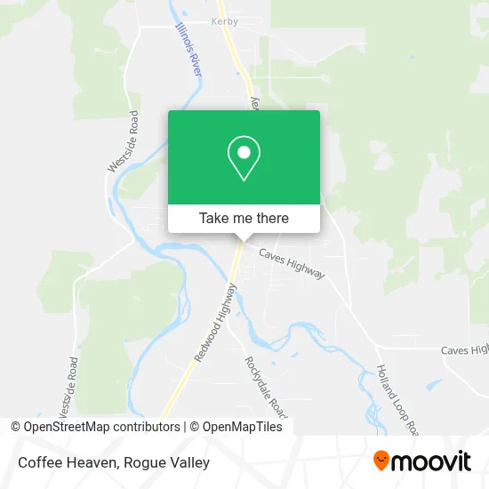 Coffee Heaven map