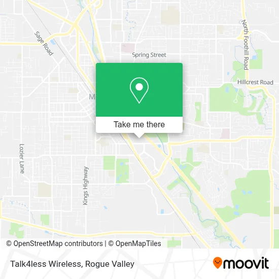 Talk4less Wireless map