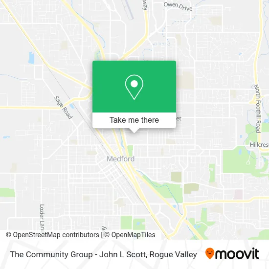 The Community Group - John L Scott map