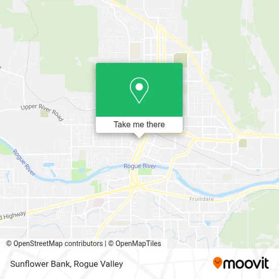 Sunflower Bank map
